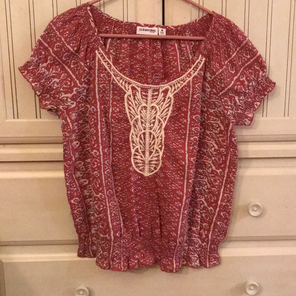 Tops - St Johns Bay Peasant Blouse